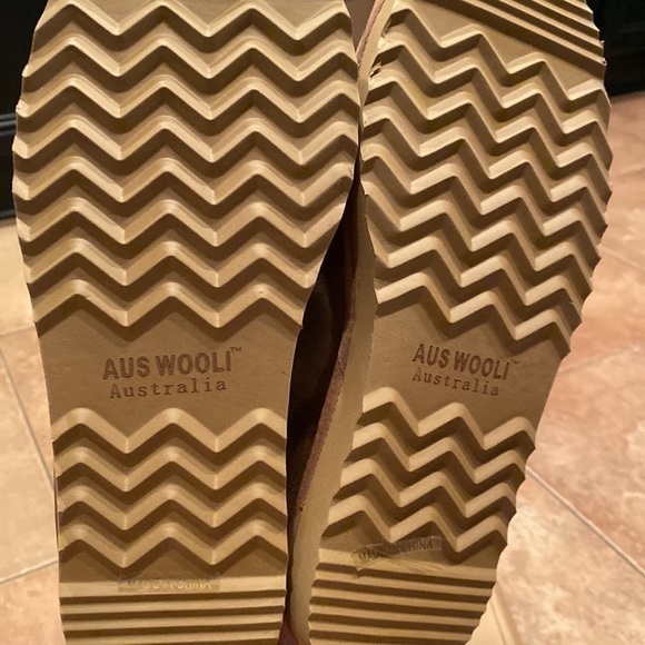 AUS WOOLI Australia Tall tan boots size 9 - Picture 8 of 11